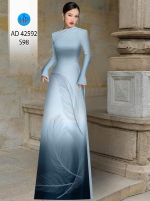 Vải Áo Dài In Hình Lông Chim Thiết Kế 2023 AD 42592 30 1694743418 957 Vai Ao Dai In Hinh Long Chim Thiet Ke 2023