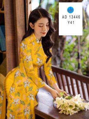 Vải Áo Dài Hoa Đều Mới Ra AD 13446 33 1695024603 95 Vai Ao Dai Hoa Deu Moi Ra AD 13446