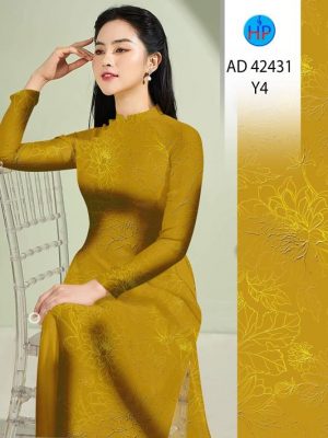 Vải Áo Dài Hoa Sen Độc Đáo AD 42431 23 1695180270 56 Vai Ao Dai Hoa Sen Doc Dao AD 42431