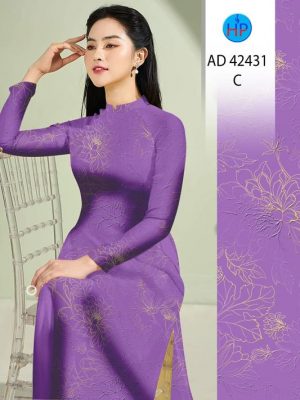 Vải Áo Dài Hoa Sen Độc Đáo AD 42431 24 1695180270 872 Vai Ao Dai Hoa Sen Doc Dao AD 42431