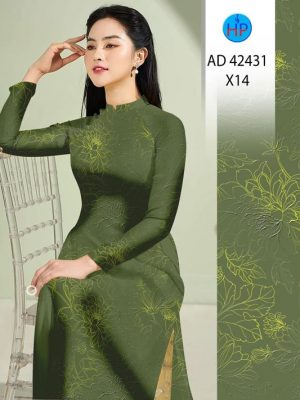 Vải Áo Dài Hoa Sen Độc Đáo AD 42431 27 1695180272 452 Vai Ao Dai Hoa Sen Doc Dao AD 42431