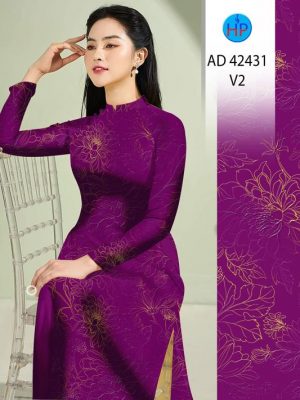 Vải Áo Dài Hoa Sen Độc Đáo AD 42431 37 1695180280 144 Vai Ao Dai Hoa Sen Doc Dao AD 42431