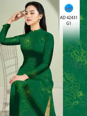 Vải Áo Dài Hoa Sen Độc Đáo AD 42431 38 1695180280 354 Vai Ao Dai Hoa Sen Doc Dao AD 42431