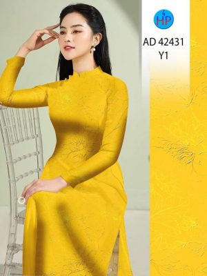 Vải Áo Dài Hoa Sen Độc Đáo AD 42431 39 1695180281 809 Vai Ao Dai Hoa Sen Doc Dao AD 42431