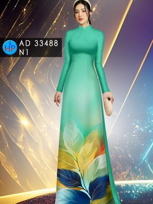Vải Áo Dài In Hình Lá Vừa Ra AD 33488 27 1695262757 517 Vai Ao Dai In Hinh La Vua Ra AD 33488