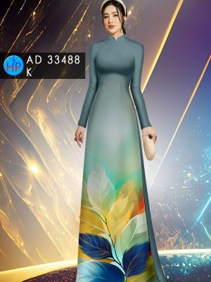Vải Áo Dài In Hình Lá Vừa Ra AD 33488 33 1695262762 381 Vai Ao Dai In Hinh La Vua Ra AD 33488