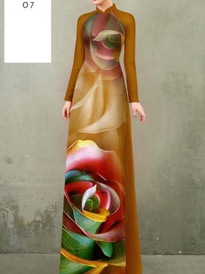 Vải Áo Dài Hoa Hồng Độc Đáo AD 23520 33 1696561435 758 Vai Ao Dai Hoa Hong Doc Dao AD 23520