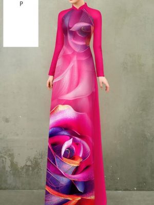 Vải Áo Dài Hoa Hồng Độc Đáo AD 23520 34 1696561436 138 Vai Ao Dai Hoa Hong Doc Dao AD 23520