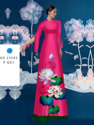 1696820690 609 Vai Ao Dai Hoa Sen Thiet Ke 2023 AD 23593
