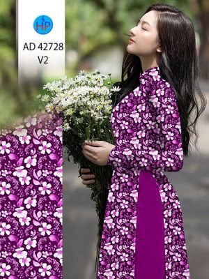 Vải Áo Dài Hoa Đều Mới Ra AD 42728 36 1696830383 608 Vai Ao Dai Hoa Deu Moi Ra AD 42728