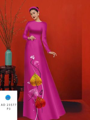 Vải Áo Dài In Hình Lá Độc Đáo AD 23557 20 1696831365 805 Vai Ao Dai In Hinh La Doc Dao AD 23557