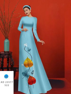 Vải Áo Dài In Hình Lá Độc Đáo AD 23557 27 1696831369 290 Vai Ao Dai In Hinh La Doc Dao AD 23557