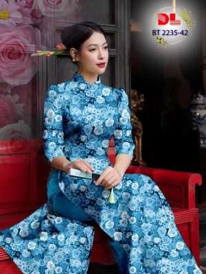 Vải Áo Dài Hoa Hồng Đều Kiểu Mới AD BT2235 18 1697076924 658 Vai Ao Dai Hoa Hong Deu Kieu Moi AD BT2235