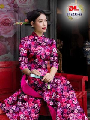 Vải Áo Dài Hoa Hồng Đều Kiểu Mới AD BT2235 20 1697076926 713 Vai Ao Dai Hoa Hong Deu Kieu Moi AD BT2235