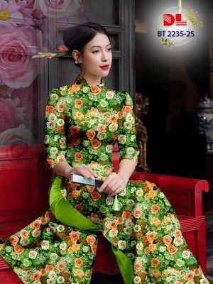 Vải Áo Dài Hoa Hồng Đều Kiểu Mới AD BT2235 23 1697076929 334 Vai Ao Dai Hoa Hong Deu Kieu Moi AD BT2235