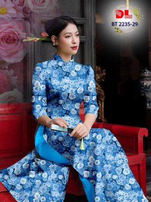 Vải Áo Dài Hoa Hồng Đều Kiểu Mới AD BT2235 25 1697076931 861 Vai Ao Dai Hoa Hong Deu Kieu Moi AD BT2235