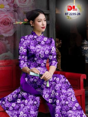 Vải Áo Dài Hoa Hồng Đều Kiểu Mới AD BT2235 26 1697076932 606 Vai Ao Dai Hoa Hong Deu Kieu Moi AD BT2235