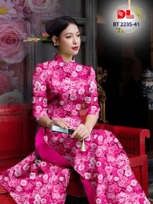 Vải Áo Dài Hoa Hồng Đều Kiểu Mới AD BT2235 30 1697076935 706 Vai Ao Dai Hoa Hong Deu Kieu Moi AD BT2235