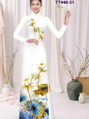 1697164057 894 Vai Ao Dai Hoa Sen Cao Cap Doc Dao AD