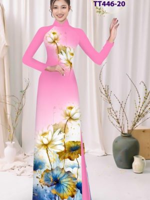 1697164058 30 Vai Ao Dai Hoa Sen Cao Cap Doc Dao AD