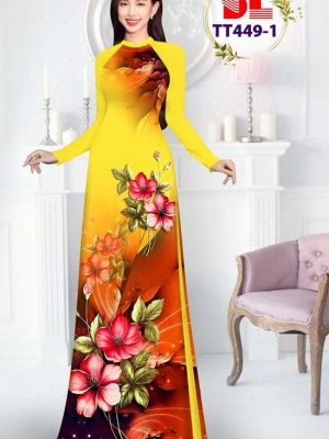 Vải Áo Dài Hoa In 3D Cao Cấp Thiết Kế 2023 AD TT449 18 1697165910 158 Vai Ao Dai Hoa In 3D Cao Cap Thiet Ke
