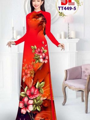 Vải Áo Dài Hoa In 3D Cao Cấp Thiết Kế 2023 AD TT449 17 1697165910 97 Vai Ao Dai Hoa In 3D Cao Cap Thiet Ke