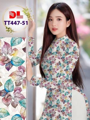 Vải Áo Dài Hình Lá Đều Thiết Kế 2023 AD TT447 12 1697167278 376 Vai Ao Dai Hinh La Deu Thiet Ke 2023 AD