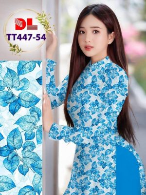Vải Áo Dài Hình Lá Đều Thiết Kế 2023 AD TT447 15 1697167281 996 Vai Ao Dai Hinh La Deu Thiet Ke 2023 AD