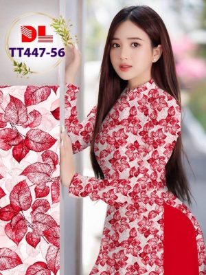 Vải Áo Dài Hình Lá Đều Thiết Kế 2023 AD TT447 17 1697167282 987 Vai Ao Dai Hinh La Deu Thiet Ke 2023 AD