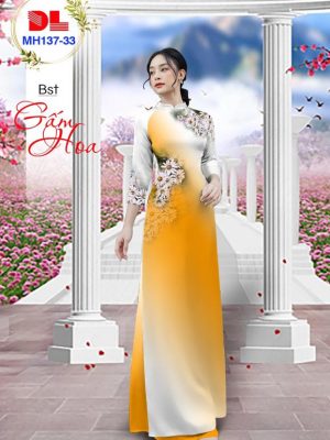 Vải Áo Dài Hoa Cúc Trắng Mới Ra AD MH137 30 1697254701 517 Vai Ao Dai Hoa Cuc Trang Moi Ra AD MH137