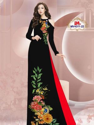 Vải Áo Dài Hoa In Cao Cấp Vừa Ra AD MV4311 30 1697420908 251 Vai Ao Dai Hoa In Cao Cap Vua Ra AD