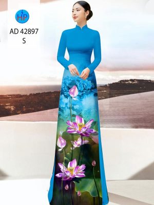 Vải Áo Dài Hoa Sen Thiết Kế 2023 AD 42897 27 1697596452 386 Vai Ao Dai Hoa Sen Thiet Ke 2023 AD 42897