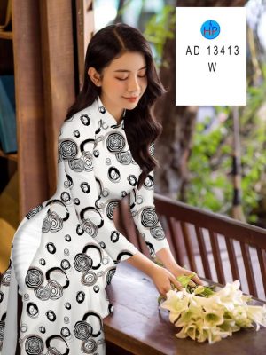 Vải Áo Dài Hoa Văn Tròn Thiết Kế 2023 AD 13413 35 1697766585 28 Vai Ao Dai Hoa Van Tron Thiet Ke 2023 AD