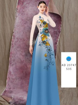 1697767515 636 Vai Ao Dai Hoa In 3D Thiet Ke 2023 AD