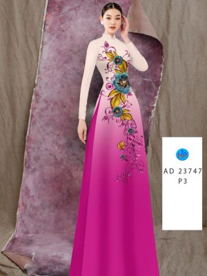 1697767522 693 Vai Ao Dai Hoa In 3D Thiet Ke 2023 AD