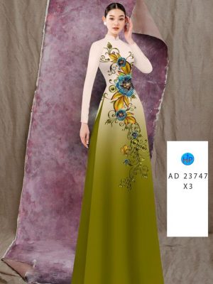 1697767522 909 Vai Ao Dai Hoa In 3D Thiet Ke 2023 AD