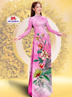 1698375319 345 Vai Ao Dai Hoa In 3D Moi Ra AD MV4329