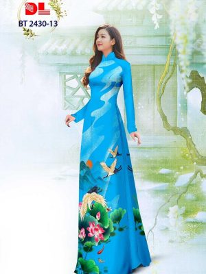 Vải Áo Dài Hoa Sen Và Chim Hạc Vừa Ra AD BT2430 24 1698375759 424 Vai Ao Dai Hoa Sen Va Chim Hac Vua Ra