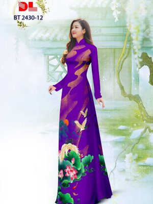 Vải Áo Dài Hoa Sen Và Chim Hạc Vừa Ra AD BT2430 23 1698375759 619 Vai Ao Dai Hoa Sen Va Chim Hac Vua Ra