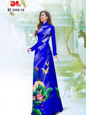 Vải Áo Dài Hoa Sen Và Chim Hạc Vừa Ra AD BT2430 25 1698375760 214 Vai Ao Dai Hoa Sen Va Chim Hac Vua Ra