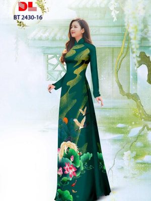 Vải Áo Dài Hoa Sen Và Chim Hạc Vừa Ra AD BT2430 27 1698375761 587 Vai Ao Dai Hoa Sen Va Chim Hac Vua Ra