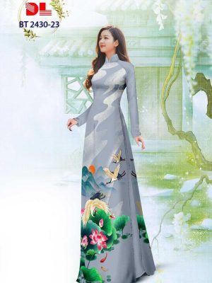 Vải Áo Dài Hoa Sen Và Chim Hạc Vừa Ra AD BT2430 28 1698375761 949 Vai Ao Dai Hoa Sen Va Chim Hac Vua Ra