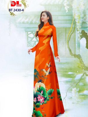 Vải Áo Dài Hoa Sen Và Chim Hạc Vừa Ra AD BT2430 33 1698375764 589 Vai Ao Dai Hoa Sen Va Chim Hac Vua Ra