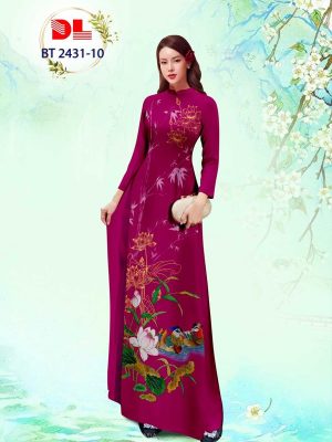 1698376211 366 Vai Ao Dai Hoa Sen Vua Ra AD BT2431