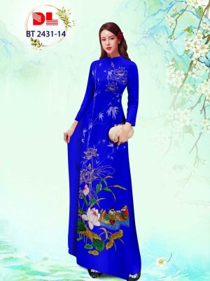 1698376213 241 Vai Ao Dai Hoa Sen Vua Ra AD BT2431