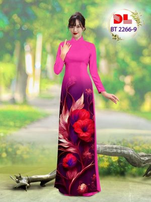 Vải Áo Dài Hoa In 3D Sang Trọng Kiểu Mới AD BT2266 18 1698723189 18 Vai Ao Dai Hoa In 3D Sang Trong Kieu Moi