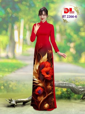Vải Áo Dài Hoa In 3D Sang Trọng Kiểu Mới AD BT2266 20 1698723190 60 Vai Ao Dai Hoa In 3D Sang Trong Kieu Moi