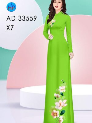 Vải Áo Dài Hoa In 3D Vừa Ra AD 33559 20 Vai Ao Dai Hoa In 3D Vua Ra AD 33559