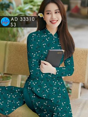 Vai Ao Dai Hoa Nhi Doc Dao AD 33310
