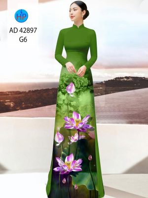 Vải Áo Dài Hoa Sen Thiết Kế 2023 AD 42897 19 Vai Ao Dai Hoa Sen Thiet Ke 2023 AD 42897